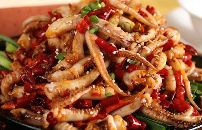 麻辣魷魚